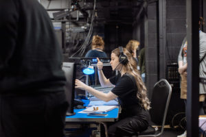 Company student Stage Manager, Hope Killen | Photo by Cesare De Giglio
