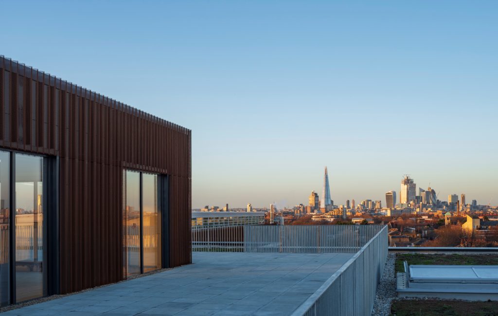 Rooftop view of skyline