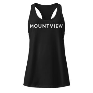 Women’s fitted racerback tank top