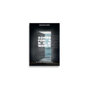 'Songs for a New World' - A2 poster