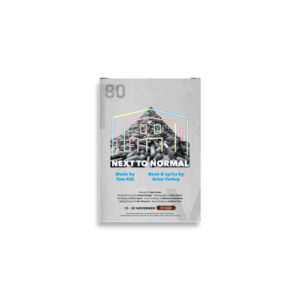 'Next to Normal' - A2 poster