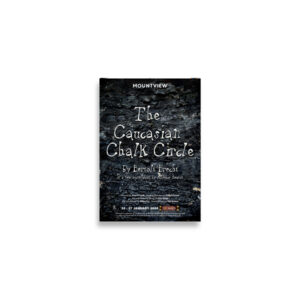 'The Caucasian Chalk Circle' - A2 Poster